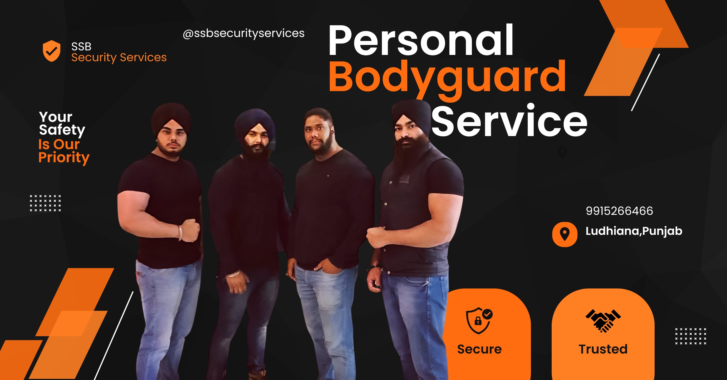 Bodyguard Service Facebook Ad